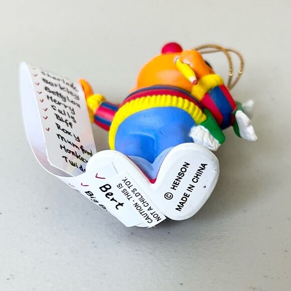 NIB Sesame Street 1992 Ernie Ornament Jim Henson Christmas Ornament - Picture 4 of 5